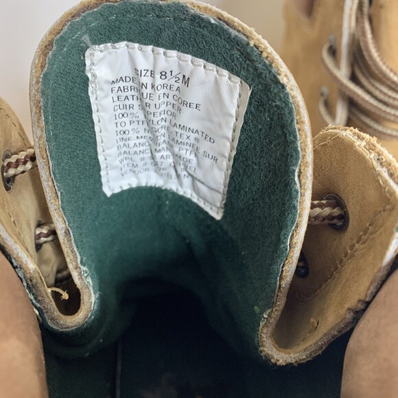 Eddie Bauer Leather Boots Mens Shoes Size 8.5 US - Picture 6 of 9